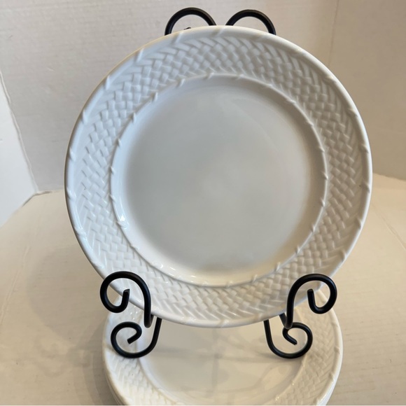 Ralph Lauren China Wicker Basket Salad Plate - Picture 7 of 16